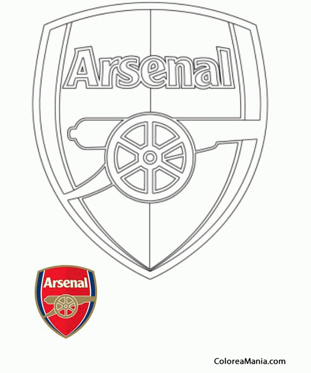 Colorear Arsenal