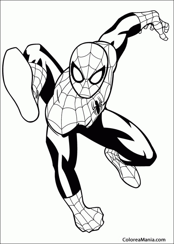 Colorear Ultimate Spider-Man
