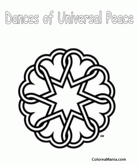 Colorear Danzas de paz universal
