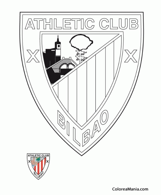 Colorear Atletic Club Bilbao