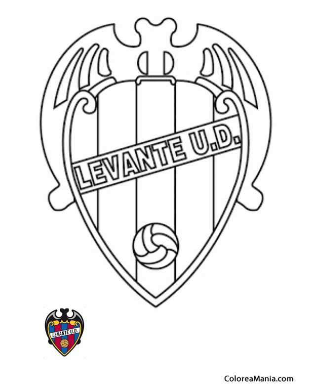 Colorear Levante Unin Deportiva