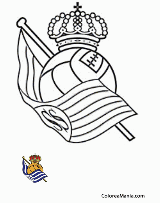 Colorear Real Sociedad