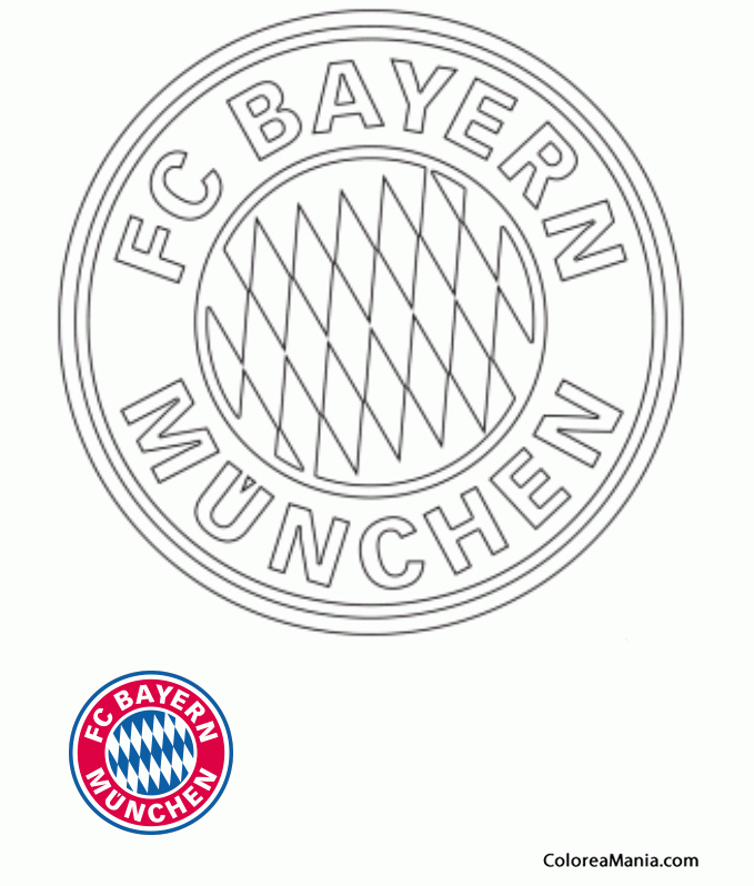 Colorear Bayern F. C. 