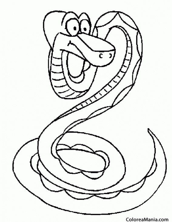 Colorear Serpiente Ratonera Trans-pecos