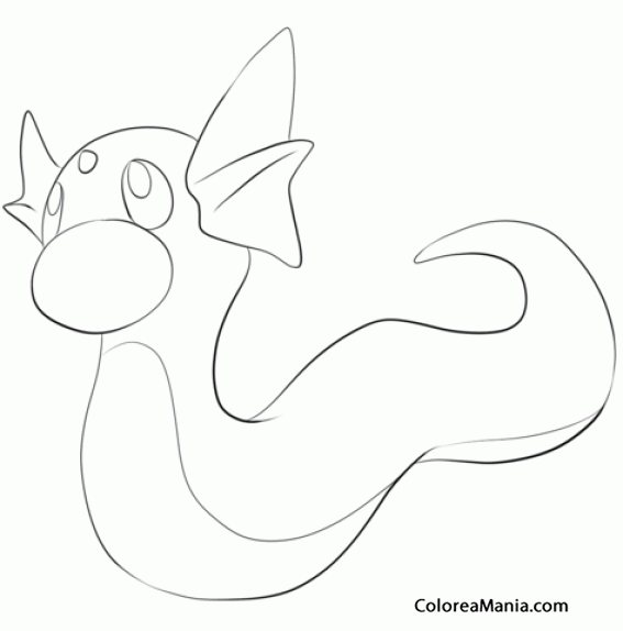 Colorear Dratini