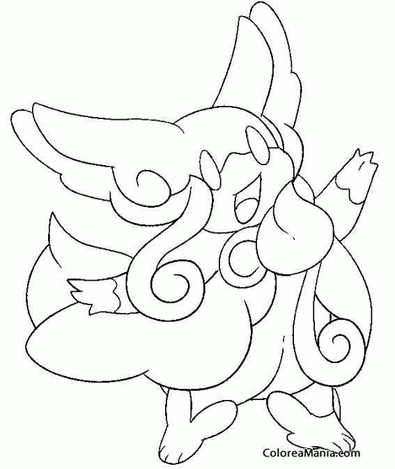 Colorear Mega Audino