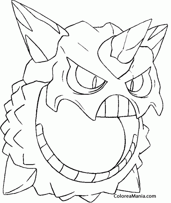 Colorear Mega Glalie