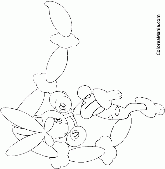 Colorear Mega Lopunny