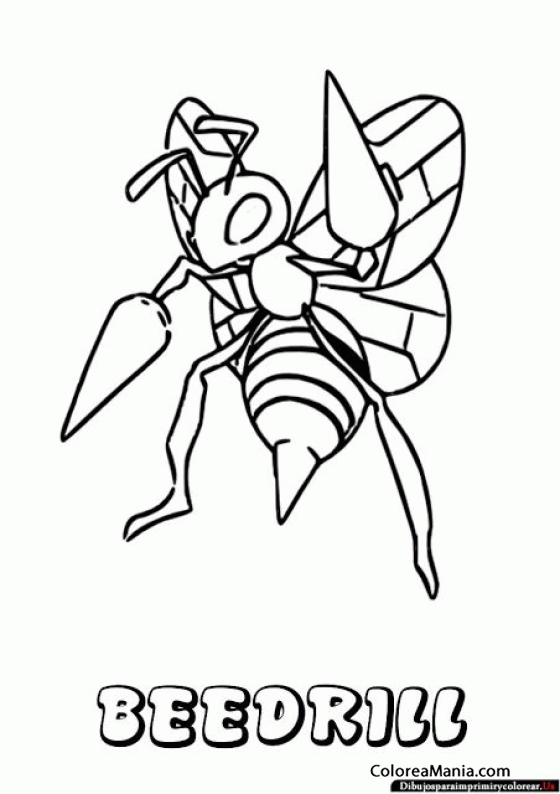 Colorear Beedrill 2