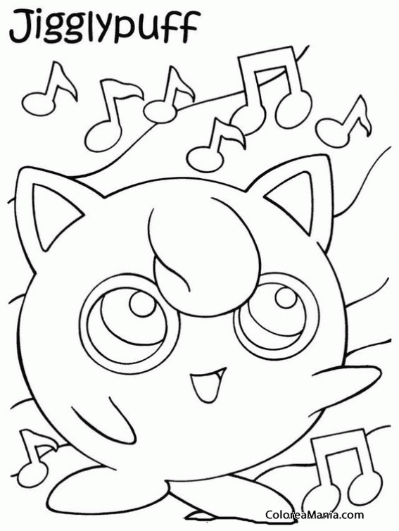 Colorear Pokemon Jigglypuff