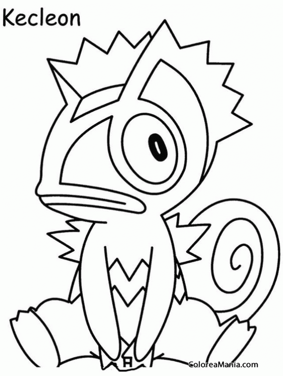 Colorear Pokemon Kecleon