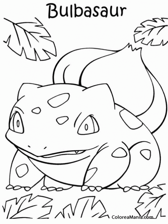 Colorear Pokemon Bulbasaur