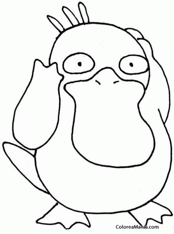 Colorear Psyduck 2