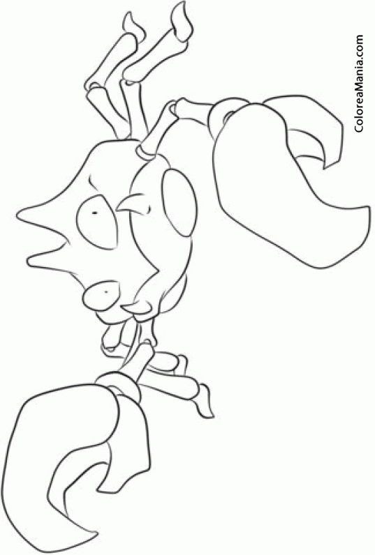 Colorear Pokemon Krabby