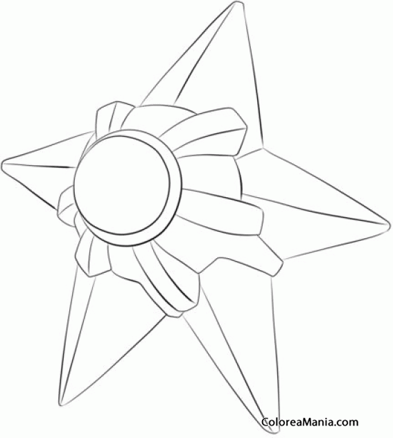 Colorear Starmie 2