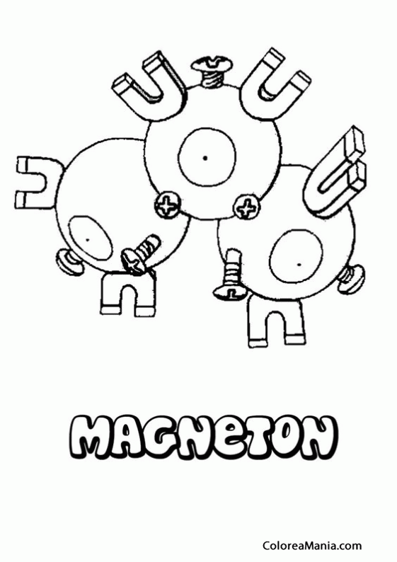 Colorear Magneton 2