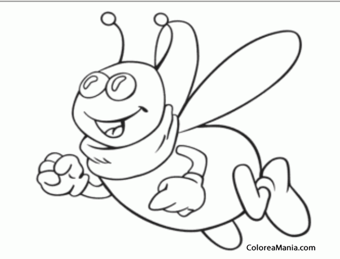 Colorear La mosca Puck