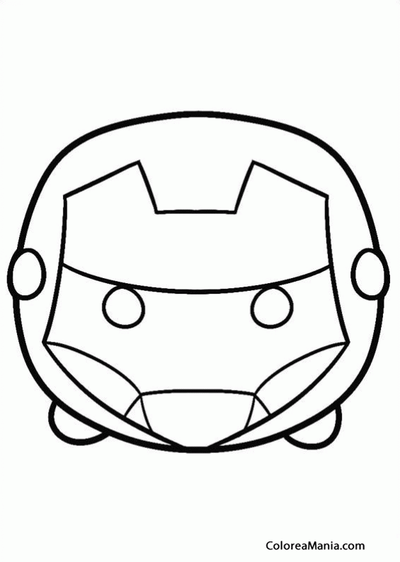 Colorear Iron man