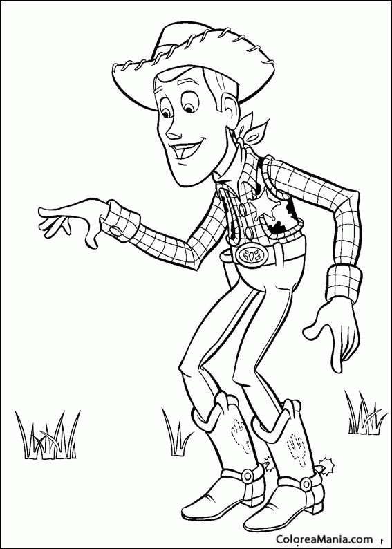 Colorear Woody 3