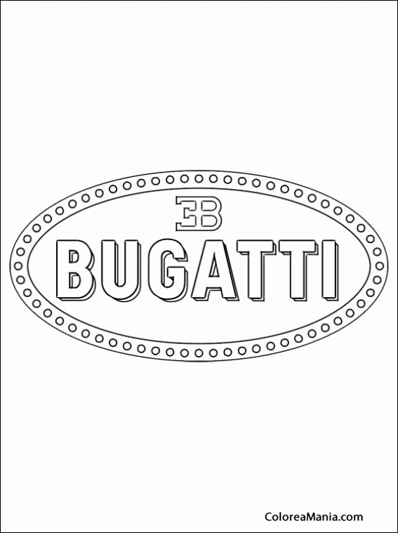 Colorear Bugatti