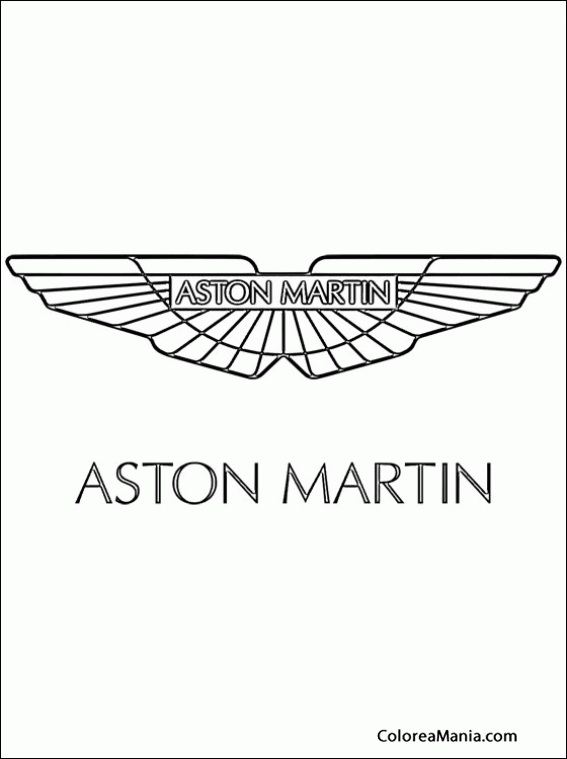 Colorear Aston Martin