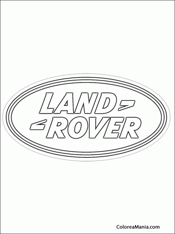 Colorear Land Rover