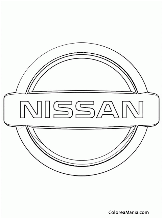Colorear Nissan