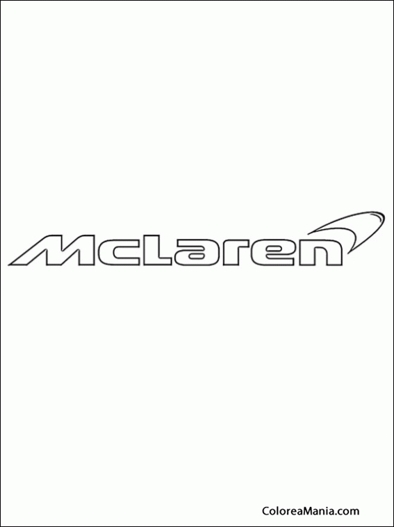 Colorear McLaren