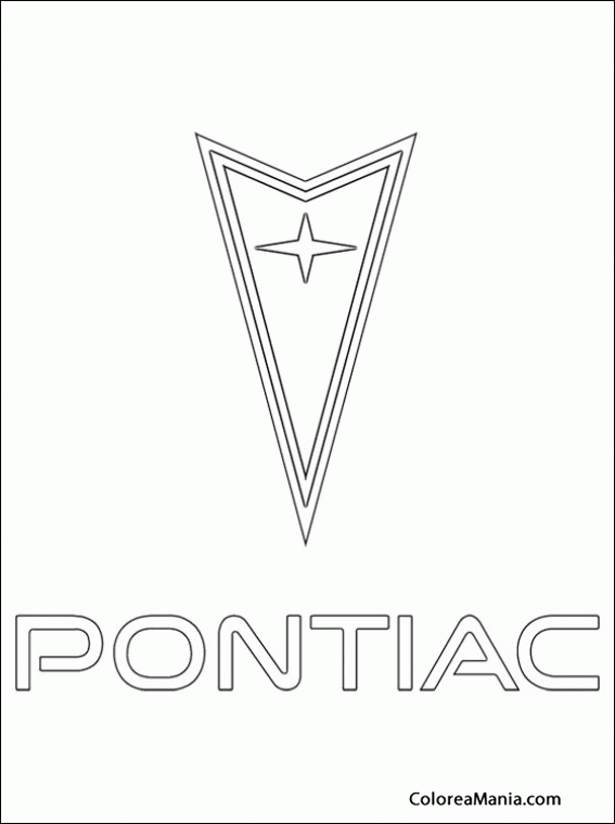 Colorear Pontiac