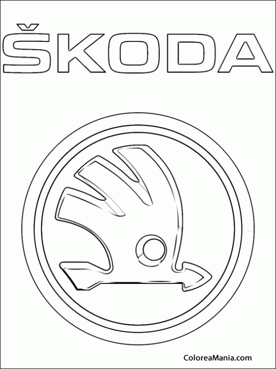 Colorear Skoda