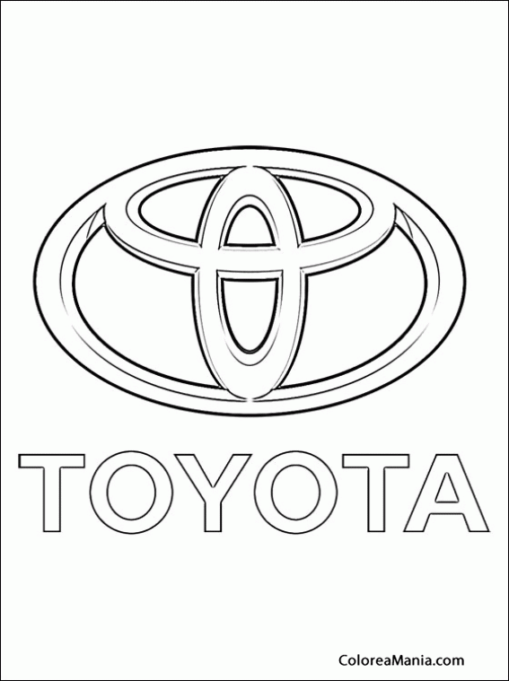 Colorear Toyota