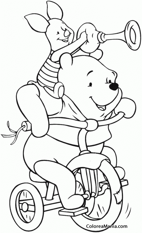 triciclo de winnie pooh