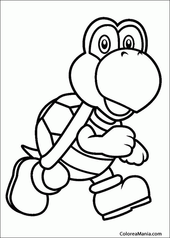 Colorear Koopa Troopa