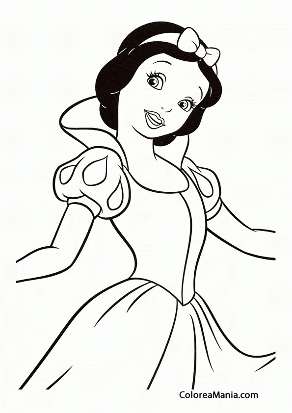 Colorear Blancanieves 2