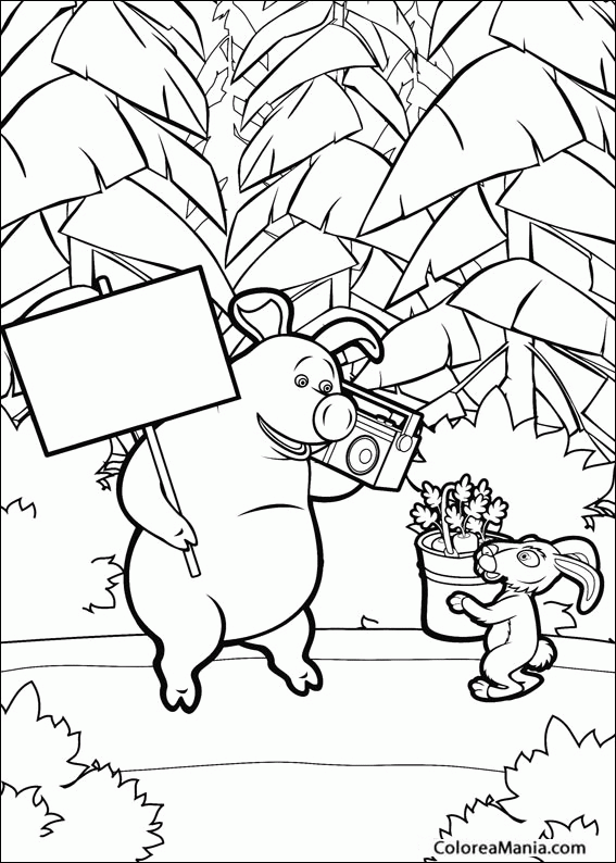 Dibujos De Masha Y El Oso Para Pintar Y Colorear Listos Para