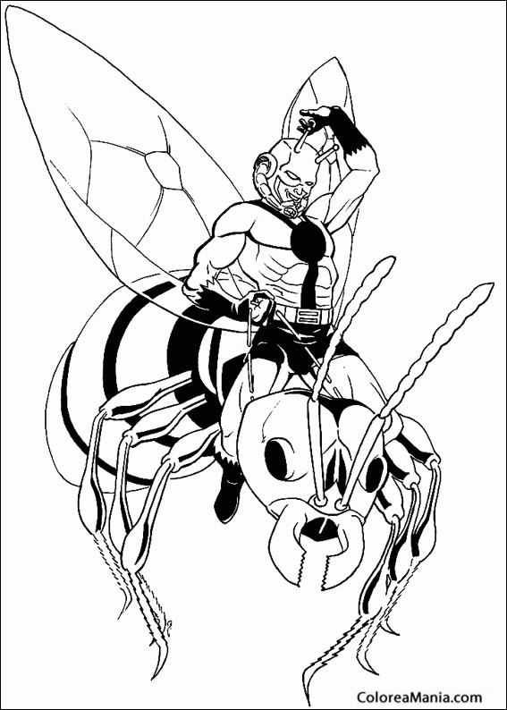 Colorear Ant-Man 4