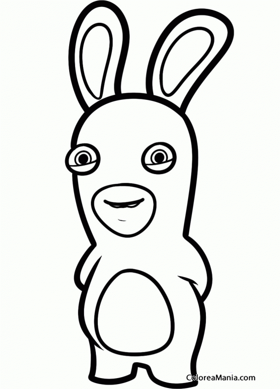 Colorear Rabbids 7