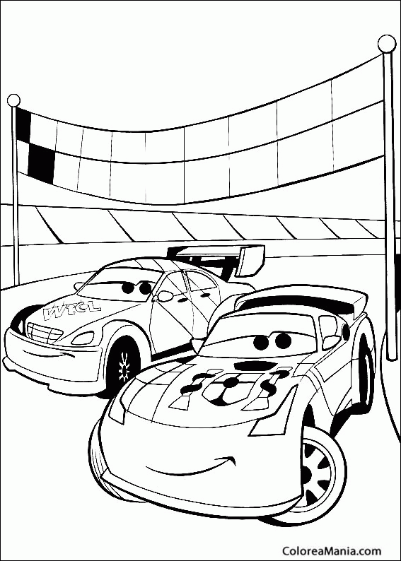 Colorear Cars 2