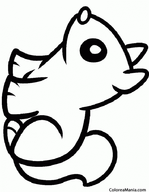Colorear Ardilla roja (Animales del Bosque), dibujo para colorear gratis Colorear Ardilla roja (Animales del Bosque), dibujo para colorear gratis