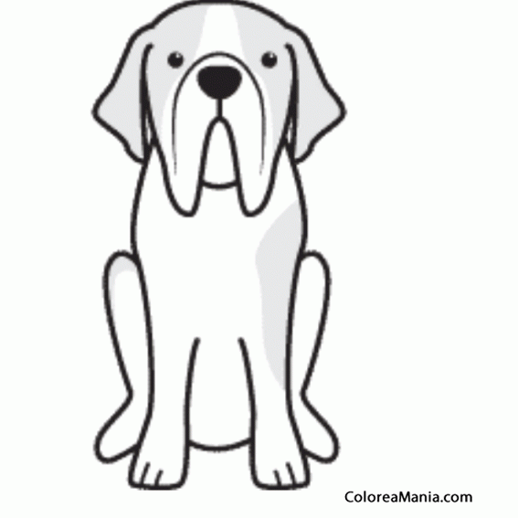Estación de ferrocarril lanzador Desgracia Colorear SIlueta Perro San Bernardo 2 (Animales Domésticos), dibujo para colorear gratis Estación de ferrocarril lanzador Desgracia Colorear SIlueta Perro San Bernardo 2 (Animales Domésticos), dibujo para colorear gratis