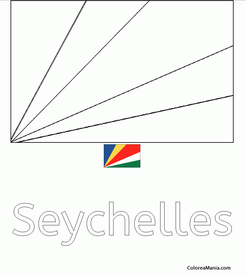 Colorear Seychelles 2